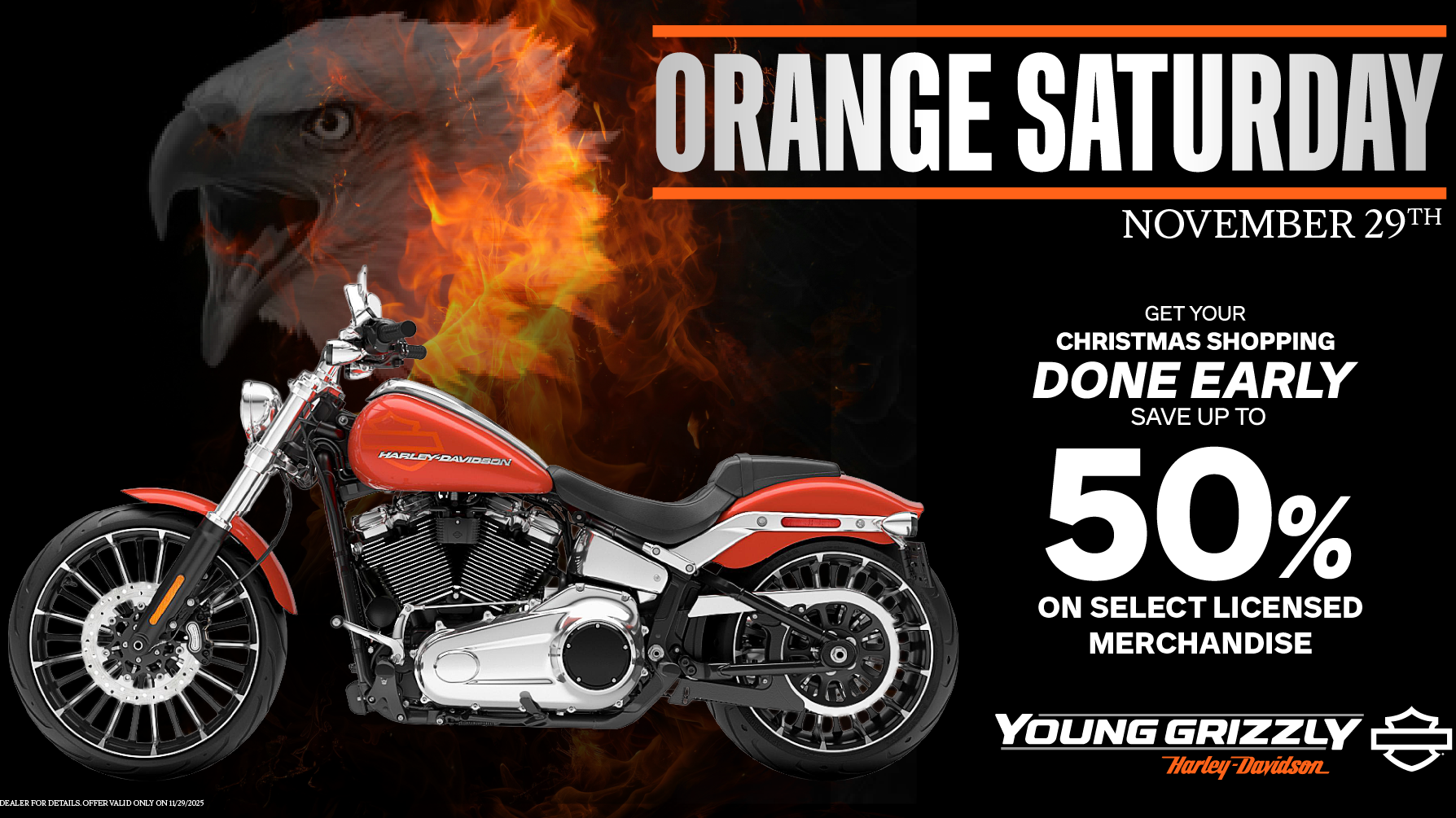 Orange Saturday | Young Grizzly Harley-Davidson