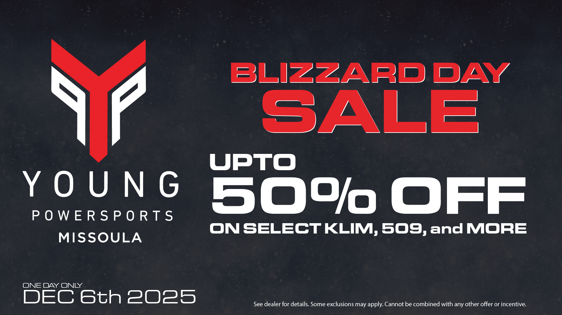 Blizzard Sale | Young Powersports Missoula