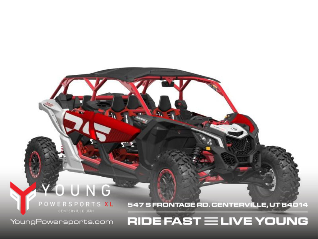 2024 Can-Am® Maverick X3 MAX X ds Turbo RR Fiery Red & Hyper Silver