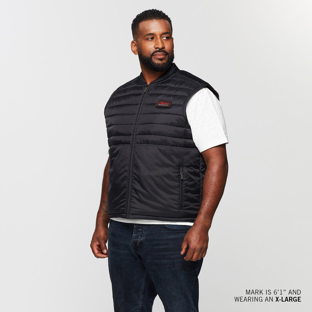 Men's Clayton Thermo Vest, Black