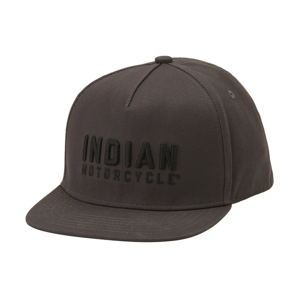 Indian Motorcycle Men's Block Logo Embroidery Hat, Gray | 2861341