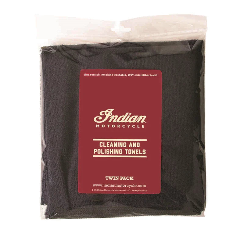 Indian Motorcycle Super Plush Microfiber Towel, Twin Pack | 2863897