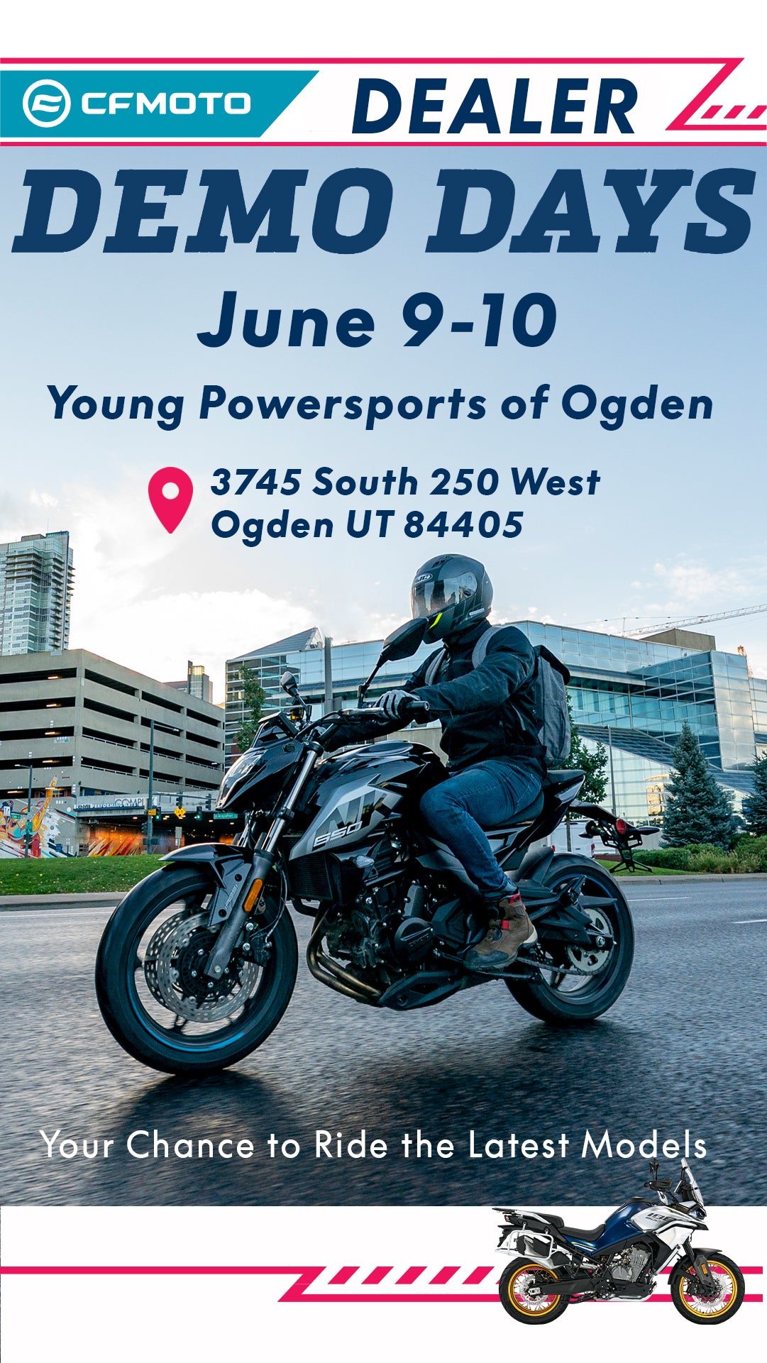 CFMOTO Demo Days at Young Powersports of Ogden