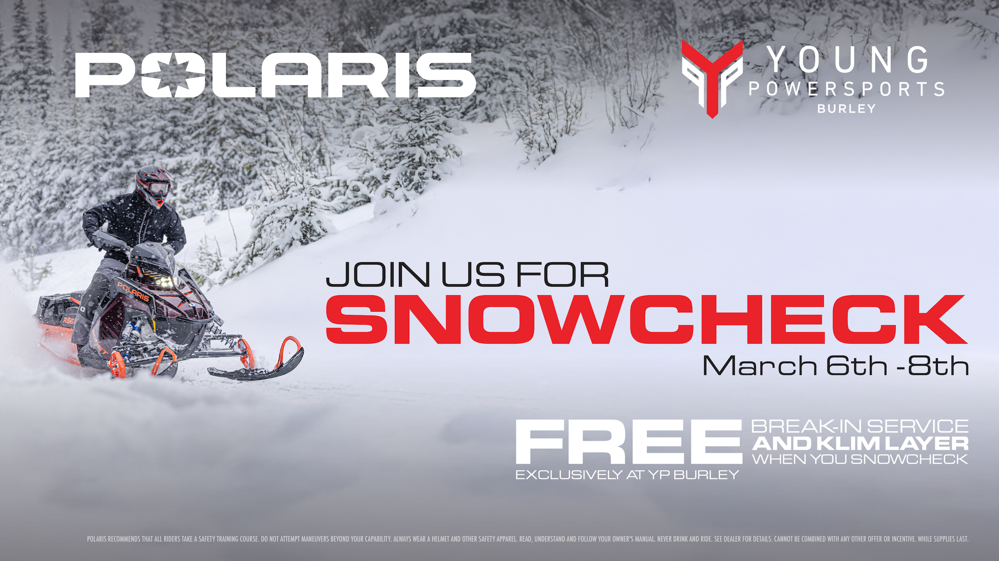 Polaris SnowCheck Event | Young Powersports Burley