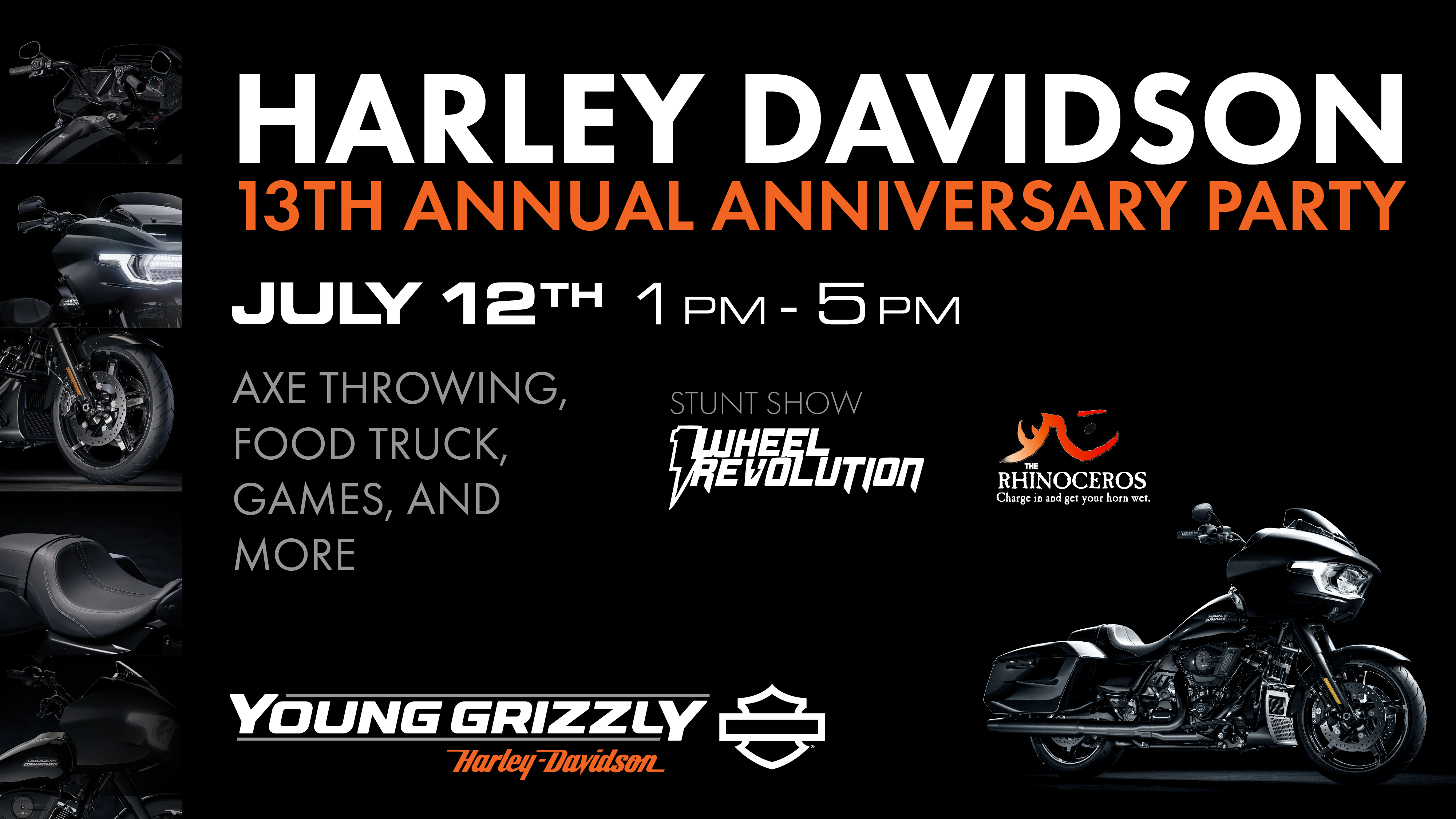 Grizzly Harley-Davidson 13th Annual Anniversary Party | Young Powersports