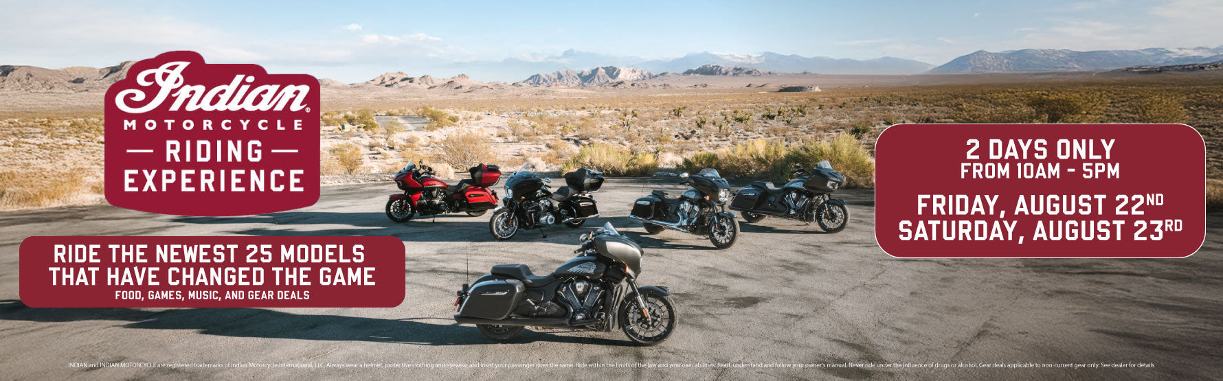 Indian Demo Days | Young Powersports XL in Centerville