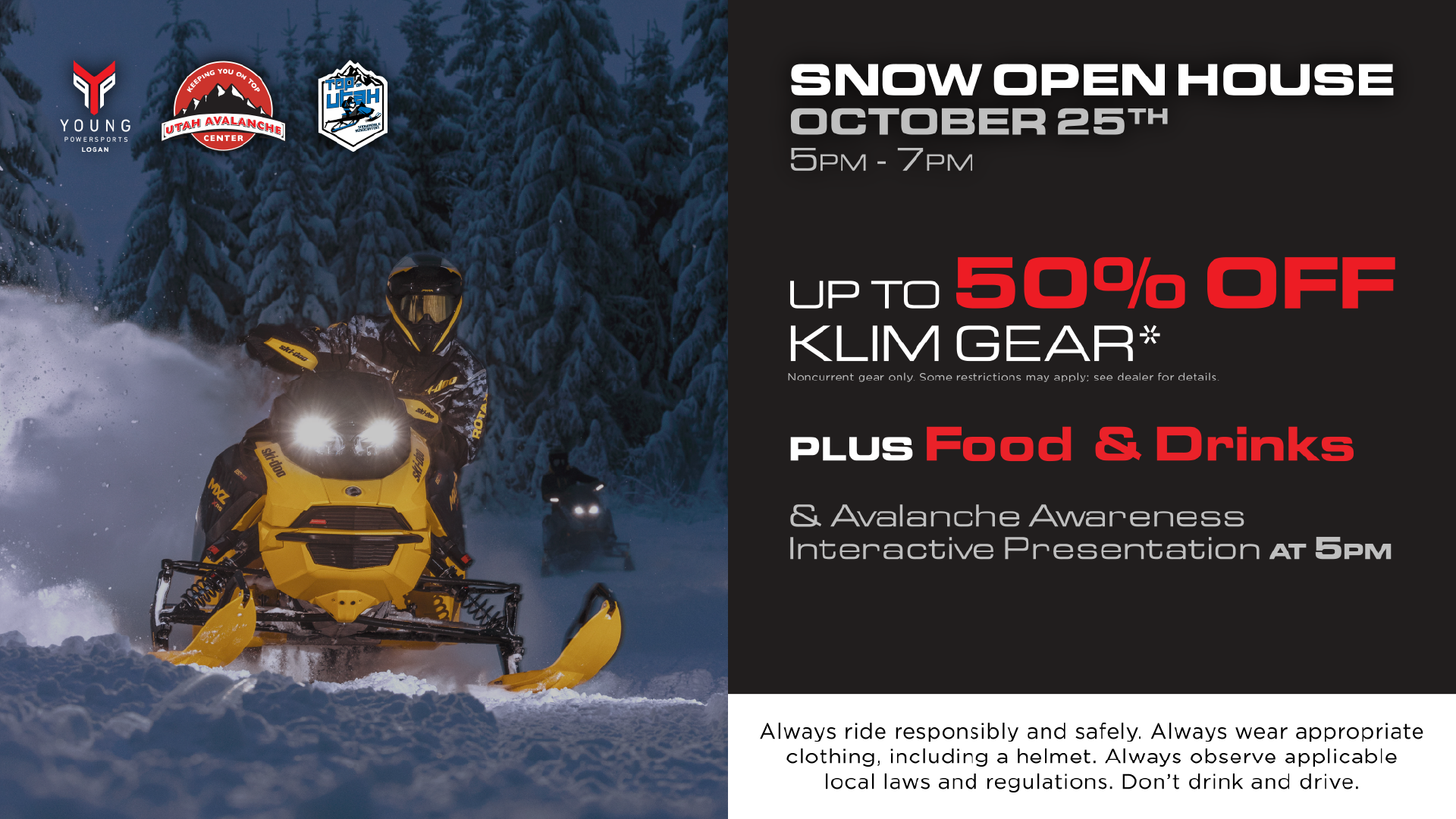 Snow Open House | Young Powersports Logan