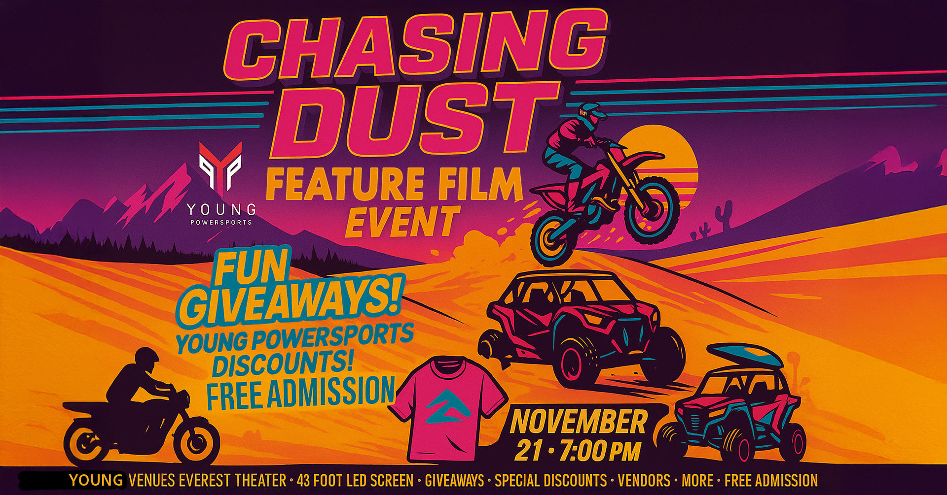 CHASING DUST | FEATURE FILM EVENT