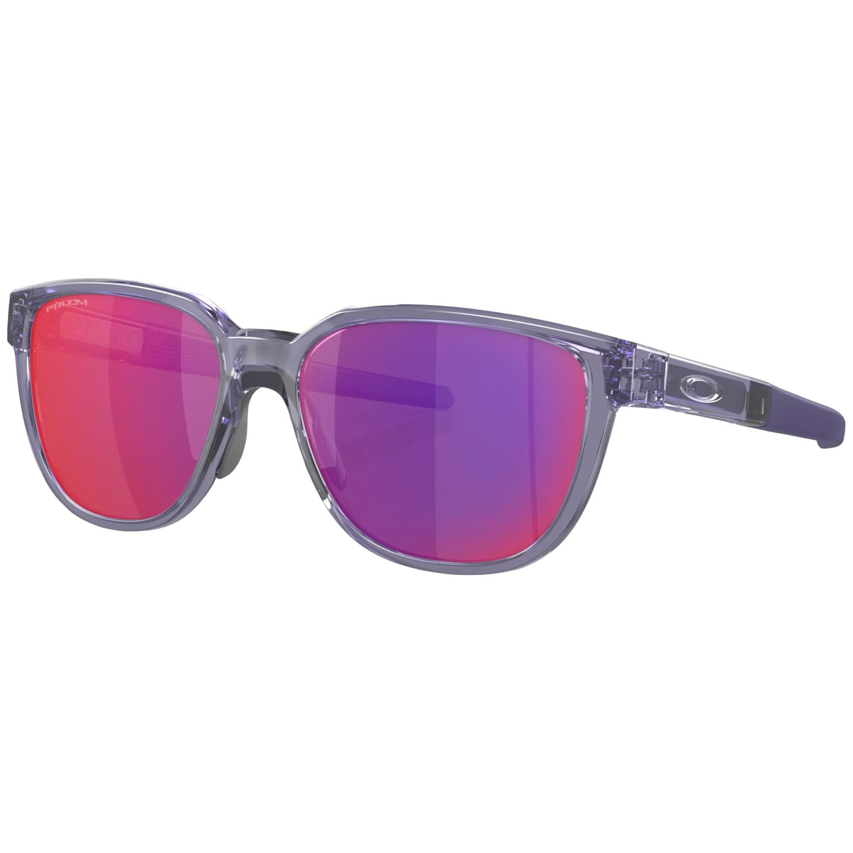 Oakley OO9250-0757 Men's OO9250 Actuator Rectangular Sunglasses, Transparent Lilac Prizm