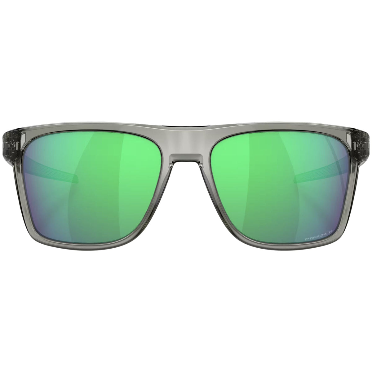 Oakley OO9100-1057 Men's OO9100 Leffingwell Rectangular Sunglasses, Grey Ink Prizm Jade