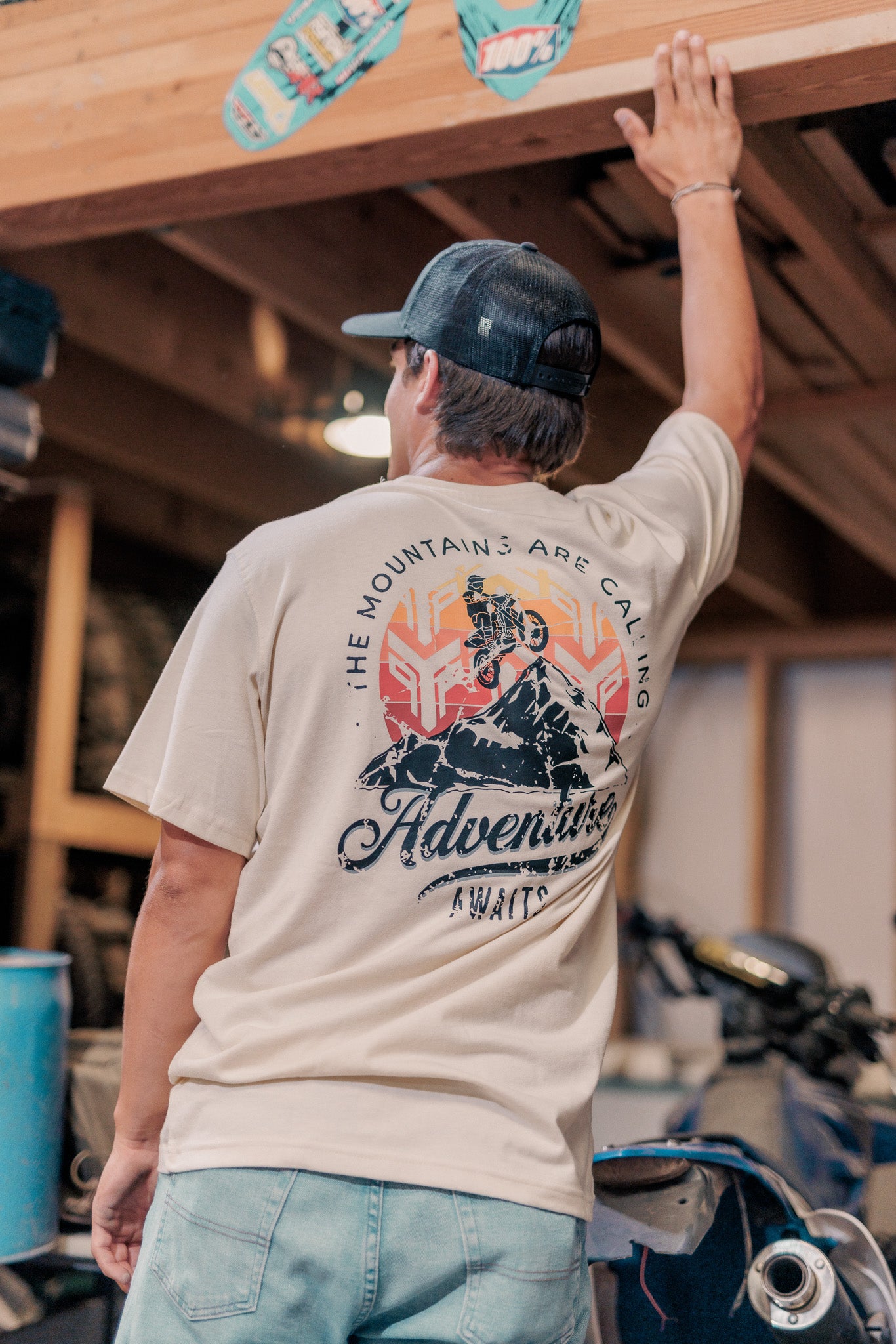 ADVENTURE SS T-SHIRT WHITE – Young Powersports