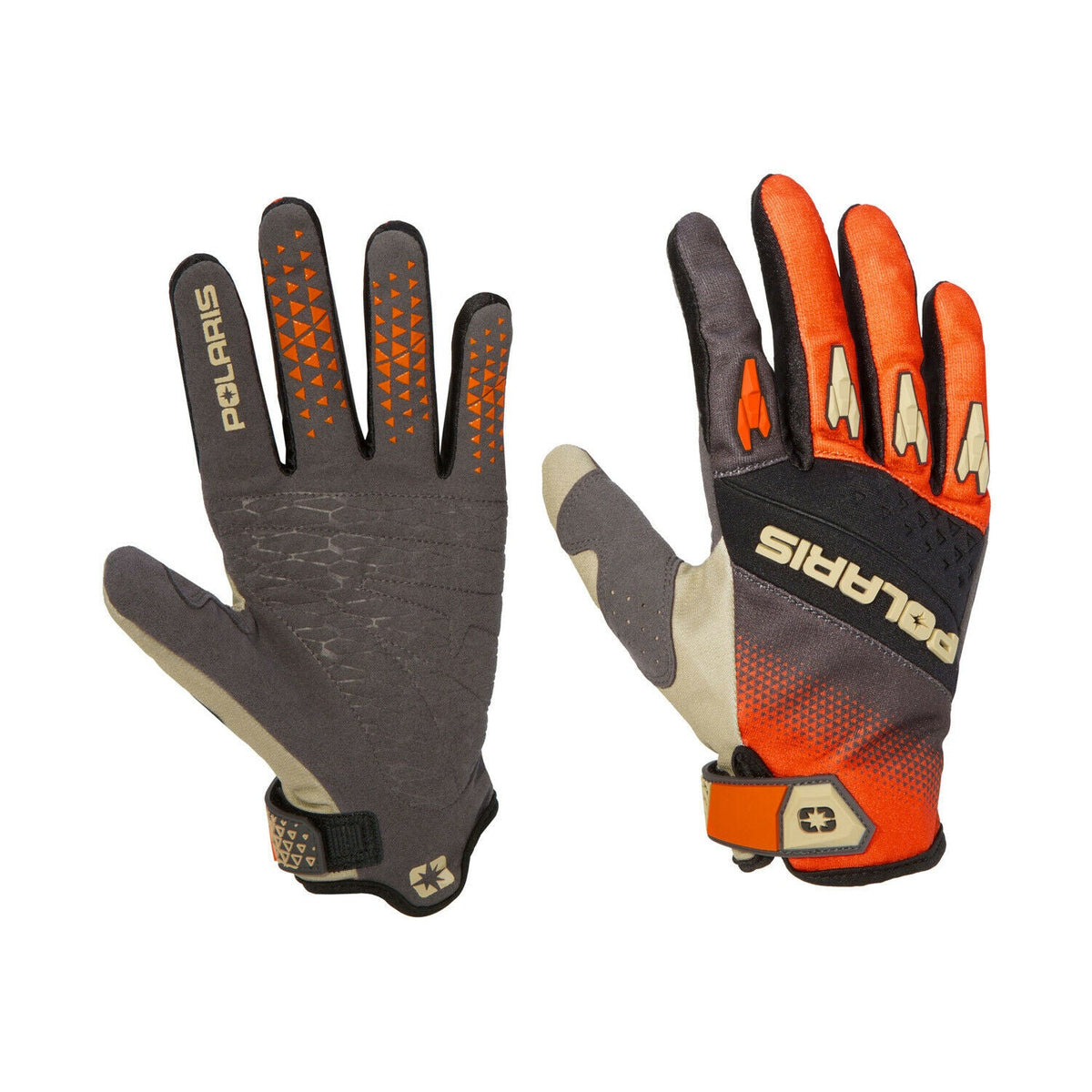 Polaris Turbo Gloves, Tan/Orange | 2862729