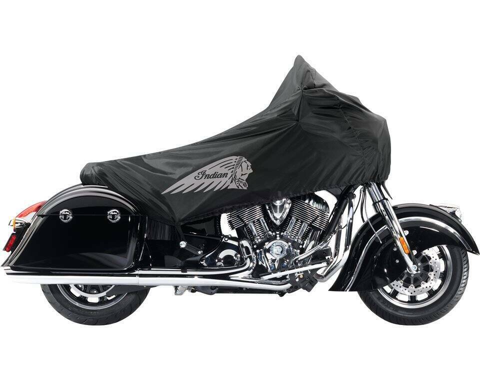 Indian Motorcycle Chieftain Half Travel Cover, Black | 2883890