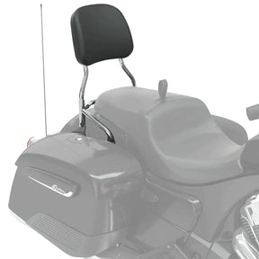 Indian steel 12 in. Universal Quick Release Passenger Sissy Bar