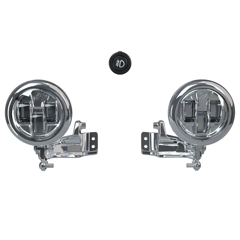 Indian Motorcycle Pathfinder S LED Driving Lights Mount | 2884711-156