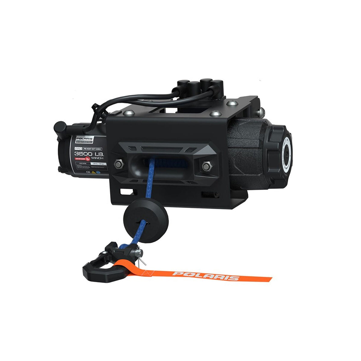 Polaris PRO HD 3,500 Lb. Winch with Rapid Rope Recovery | 2884834