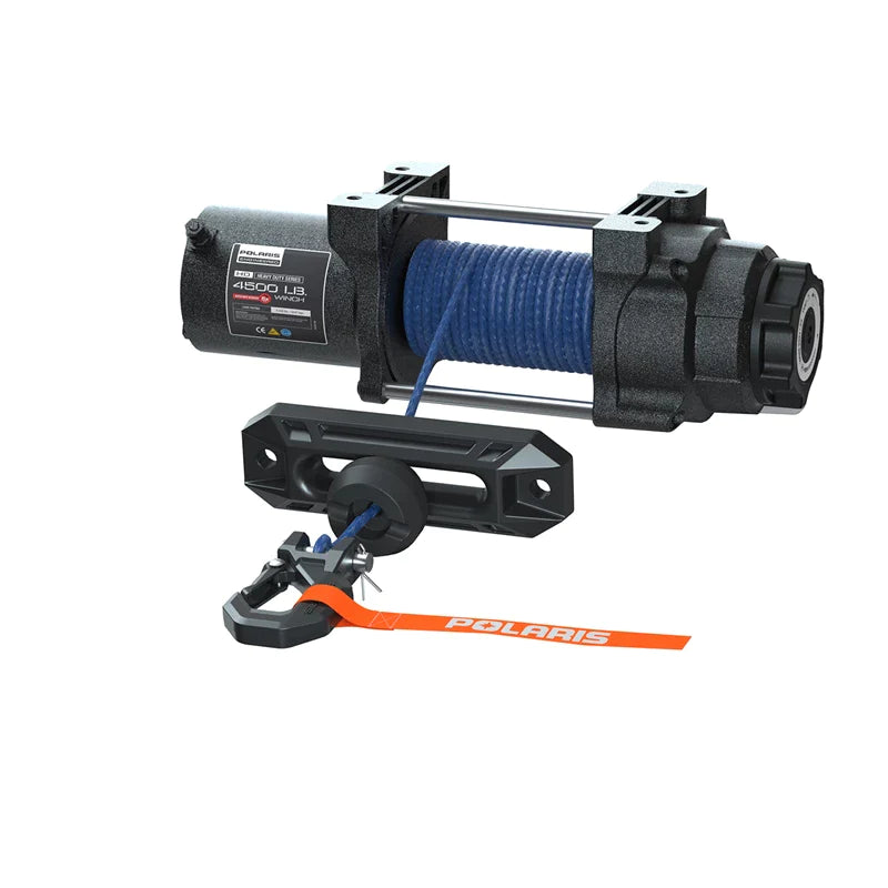 Polaris PRO HD 4,500 lb. Winch with Rapid Rope Recovery | 2885096