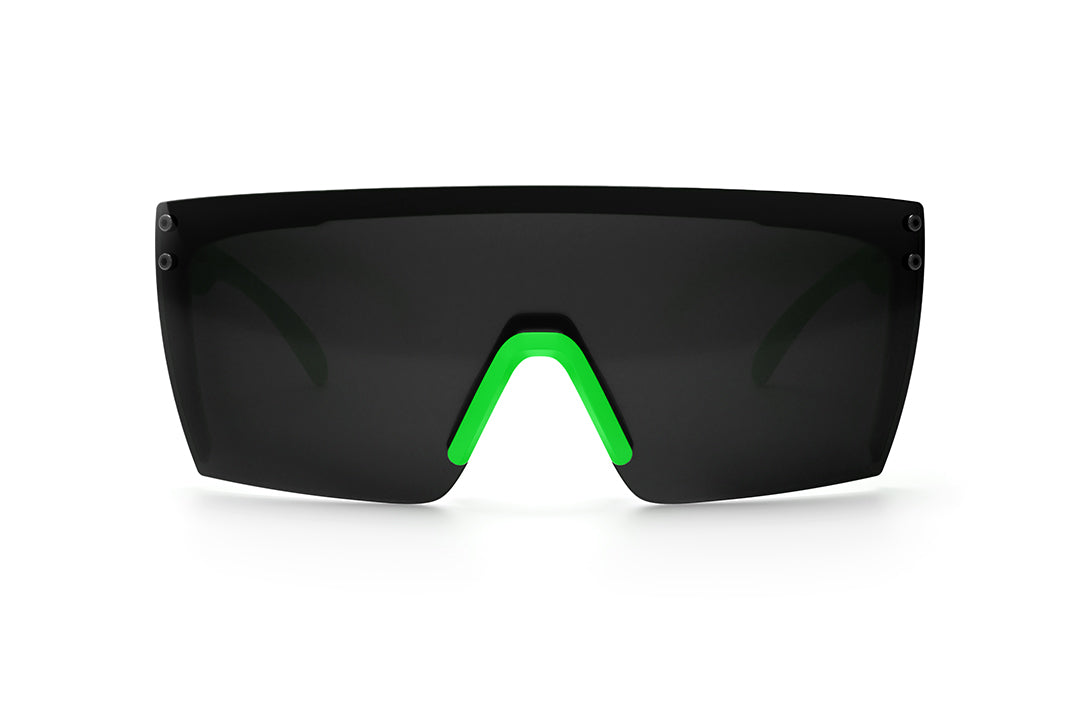 Lazer Face Sunglasses: MOTO GREEN FRAME Z.87