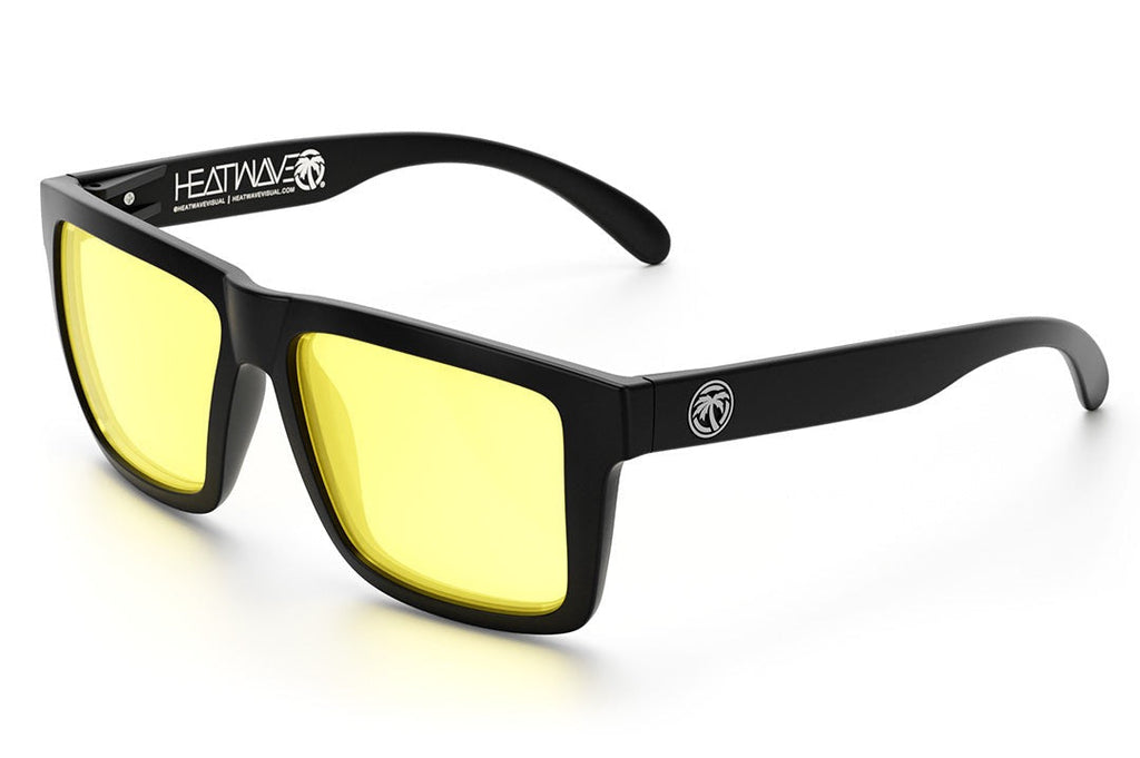 Heat Wave Visual Vise Z87 Sunglasses Black Frame: Sunblast Lens