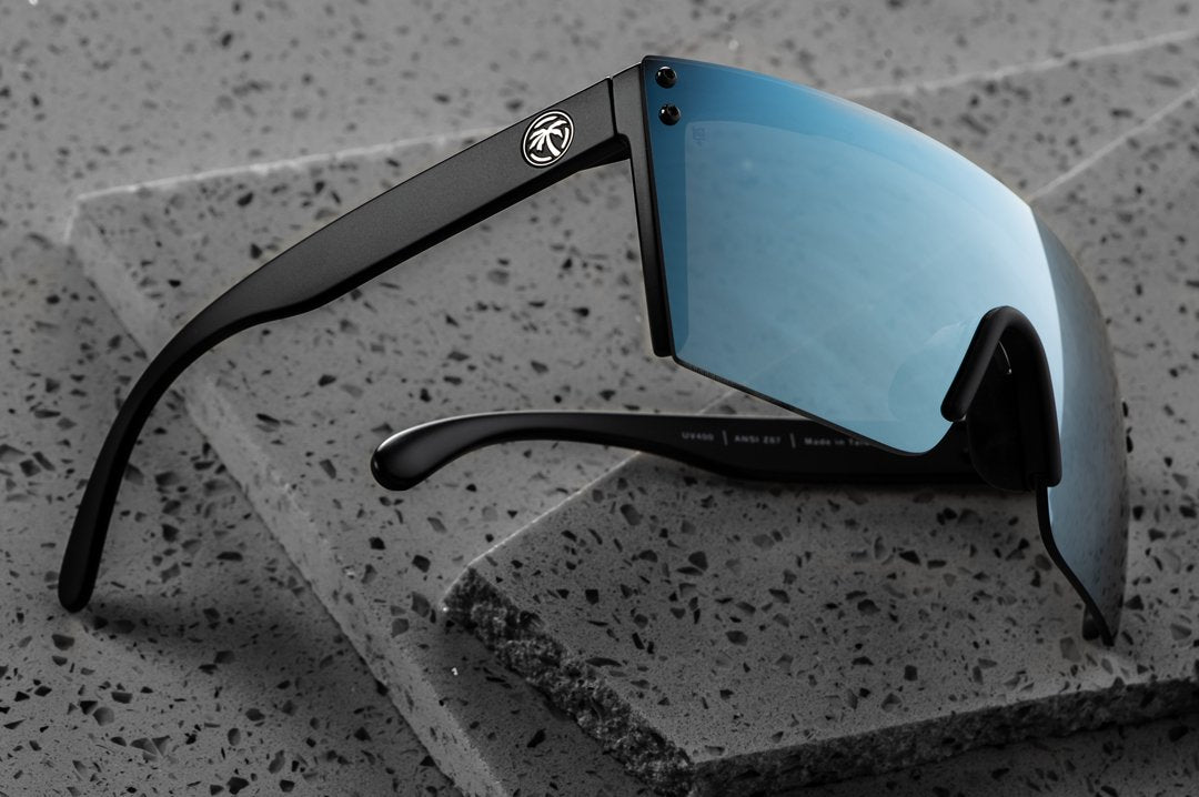 Lazer Face Sunglasses: Arctic Chrome Z.87 Polarized